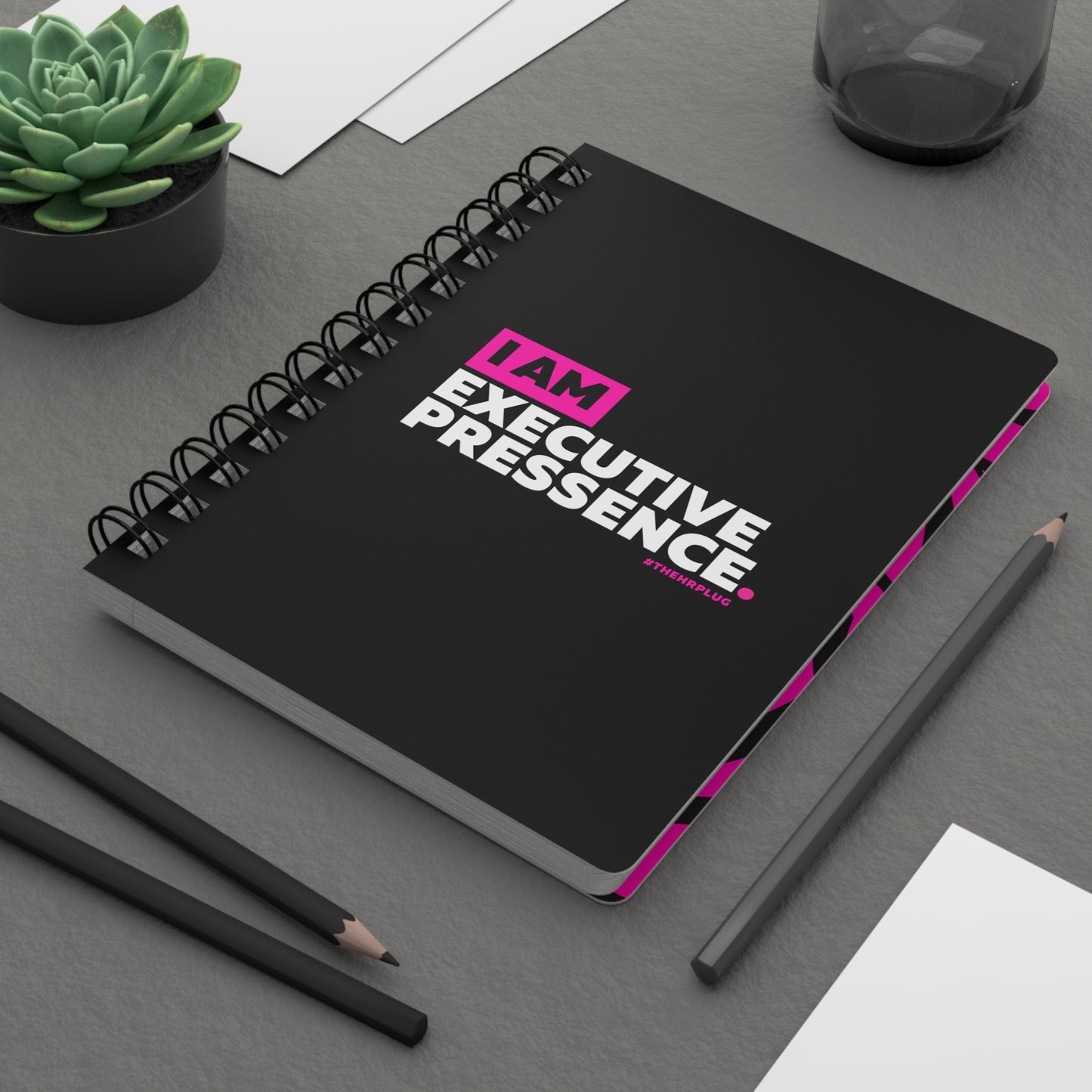 Spiral Notebook: I Am Executive Presence