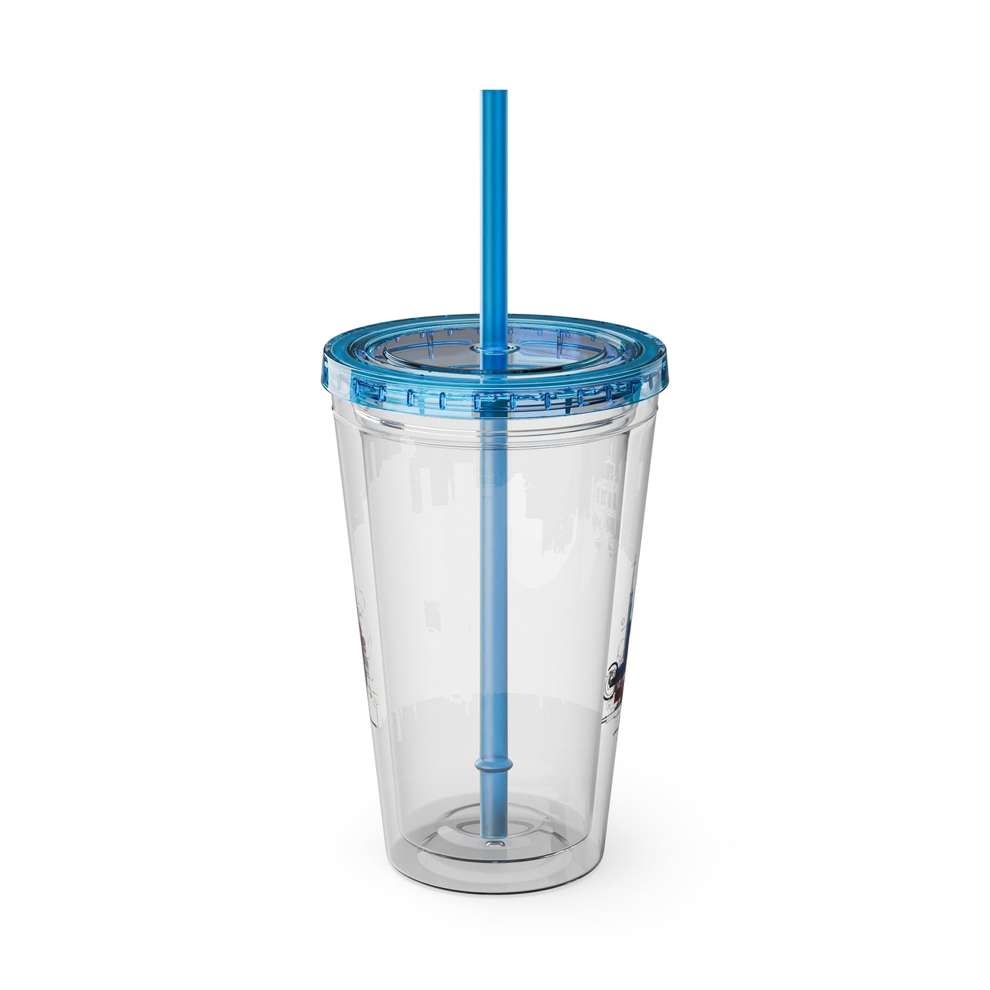 Sunsplash Tumbler with Straw, 16oz