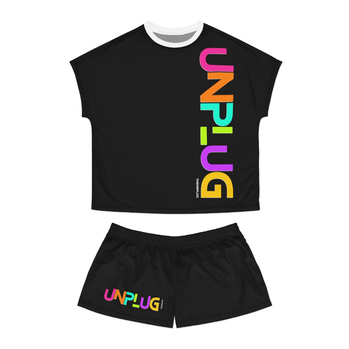 UNPLUG: Women's (B) Short Pajama Set