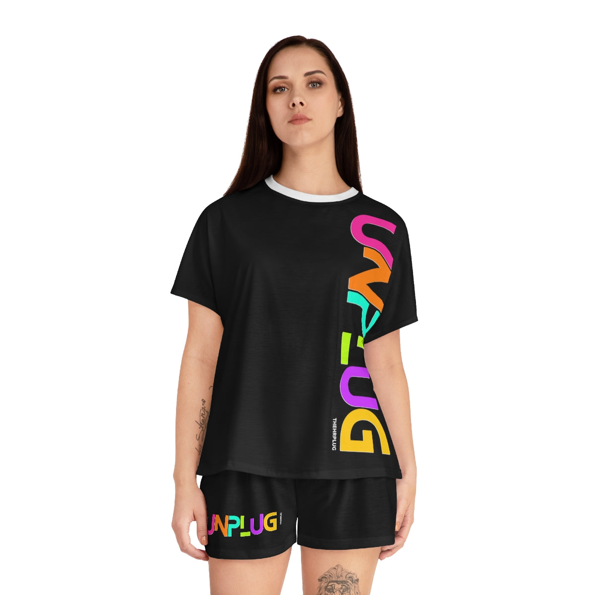 UNPLUG: Women's (B) Short Pajama Set