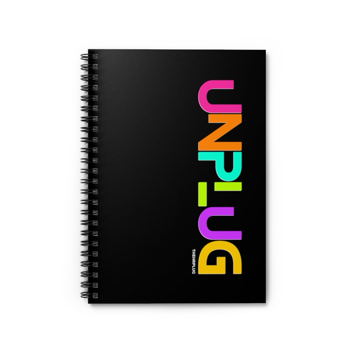 UNPLUG: Spiral Notebook