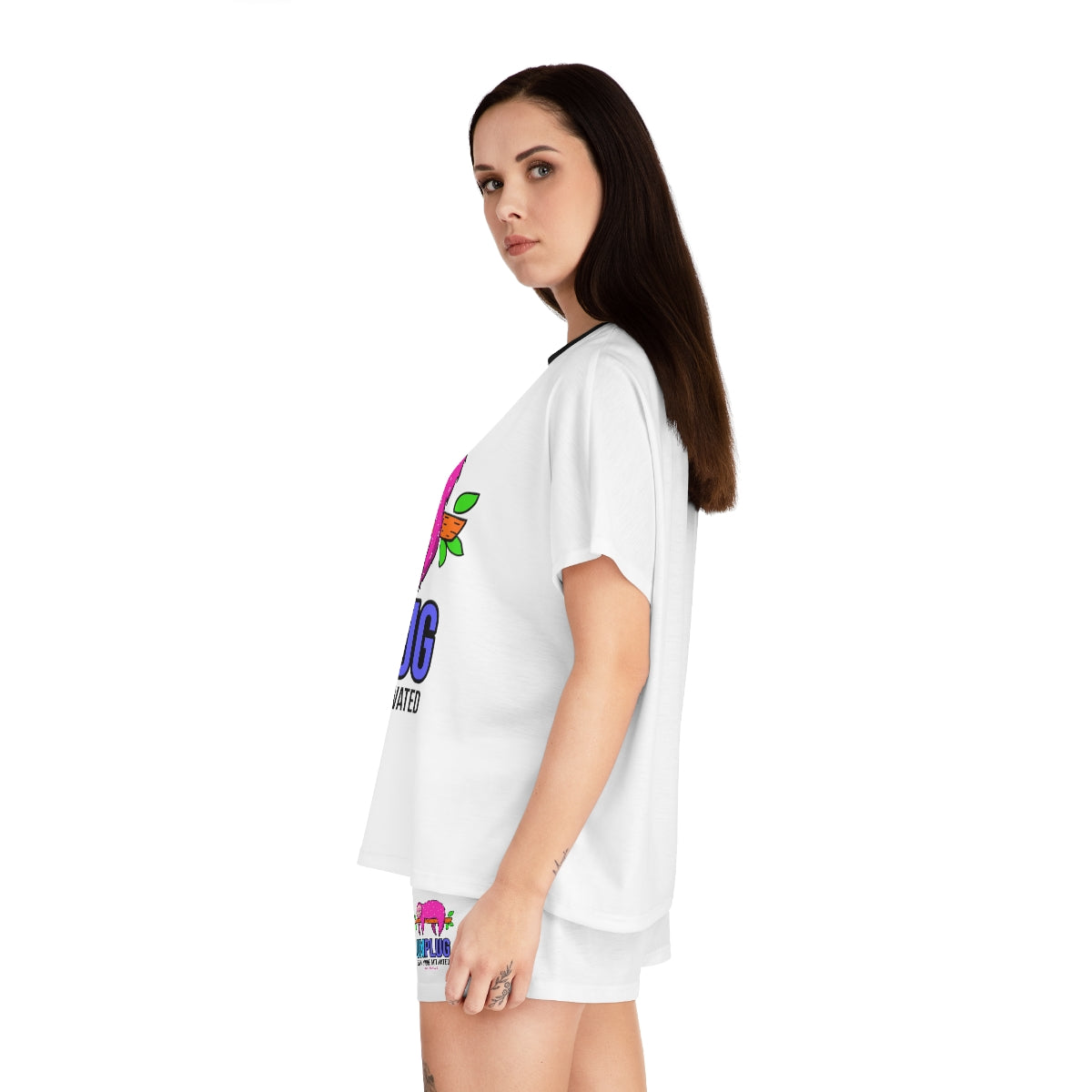 UNPLUG: Women's Short Pajama Set