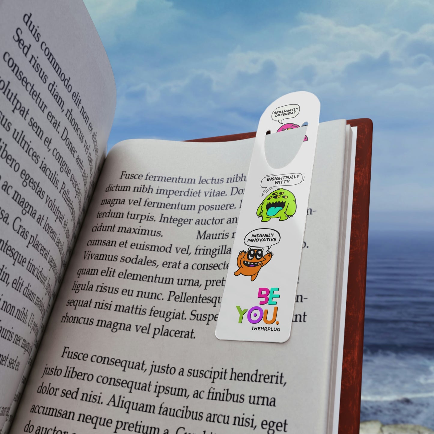 Bookmark: Be You w/Characters