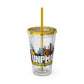 Sunsplash Tumbler with Straw, 16oz